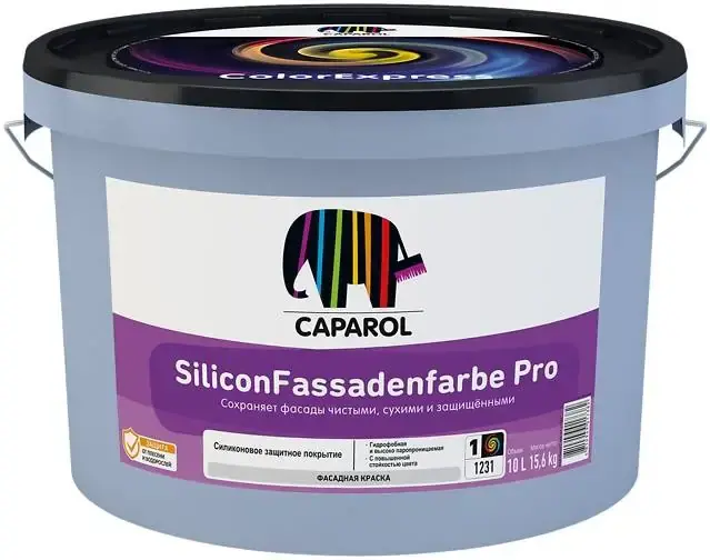 Caparol Linnimax Silicon Fassadenfarbe Pro силиконовая фасадная краска (10 л) белая