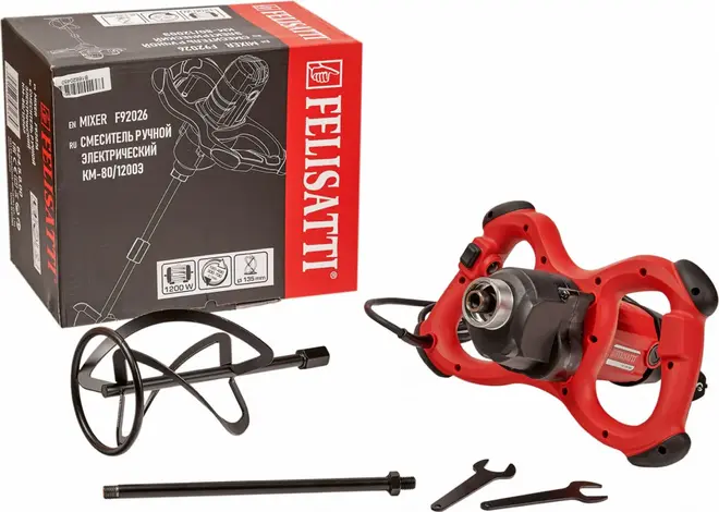 Felisatti КМ-80/1200Э миксер строительный №624.5.0.00 (1200 Вт)
