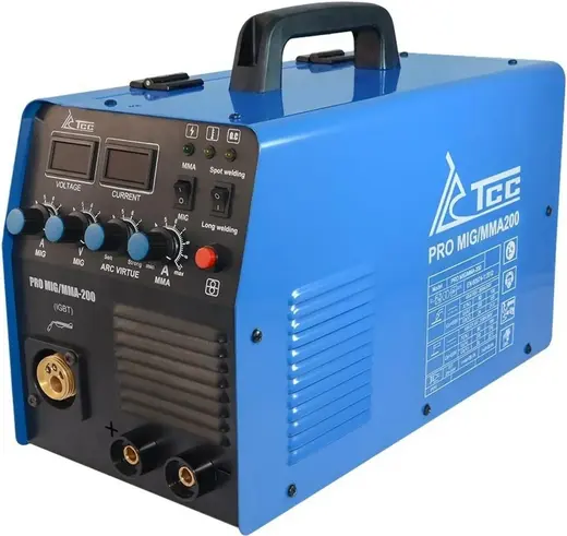 ТСС TSS PRO MIG/MMA-200 полуавтомат сварочный инвенторный (7900 Вт)