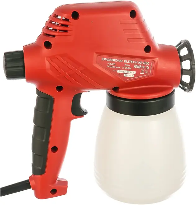 Elitech КЭ 85С краскопульт электрический (85 Вт)