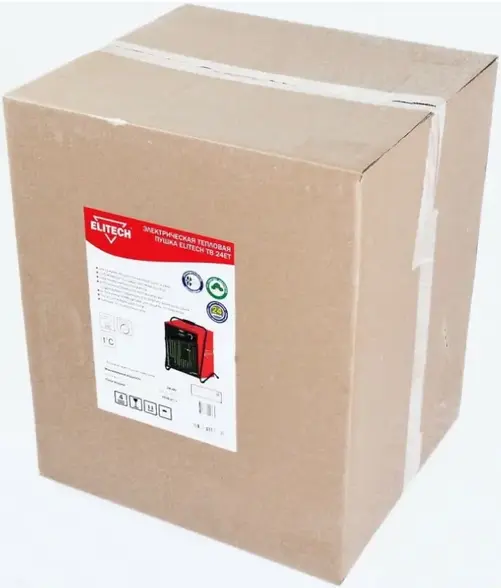 Elitech ТВ 24ЕТ электрическая тепловая пушка