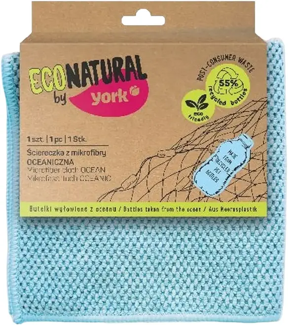 York Eco Natural Ocean салфетка из микрофибры (1 салфетка)