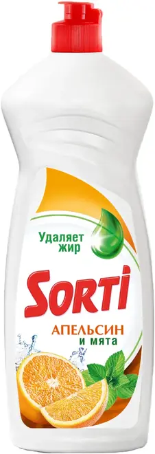 Sorti Апельсин и Мята средство для мытья посуды (900 г)