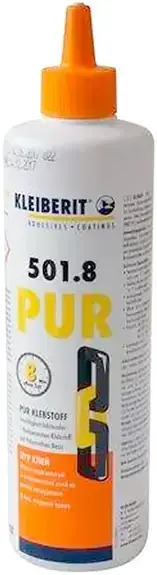 Клейберит Pur 501.8 клей полиуретановый однокомпонентный (500 г откр. вр. 8 минут)
