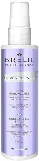 Brelil Professional Silver Blonde Sublimeches With Bach Flowers And Grapes Extract спрей для волос (150 мл)