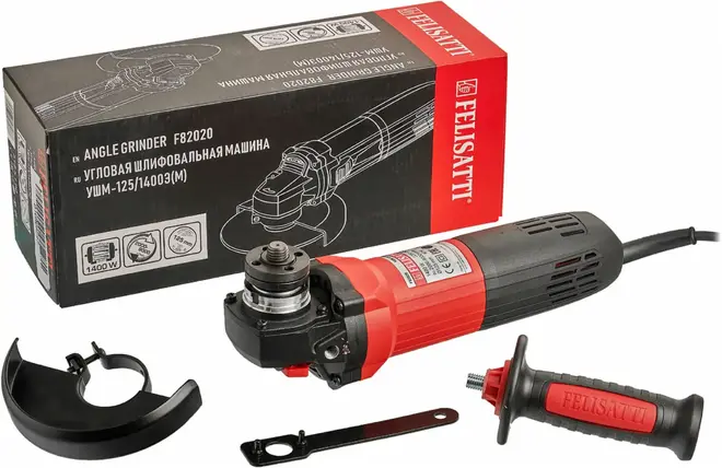 Felisatti УШМ-125/1400ЭM шлифмашина угловая (1400 Вт)