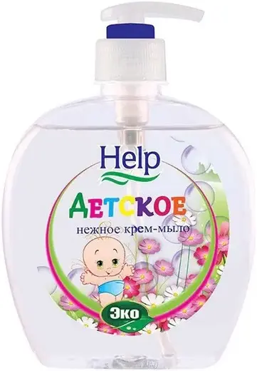 Help Детское крем-мыло (500 мл)