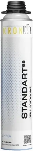Kronbuild Standart 65 Зима пена монтажная (850 мл)
