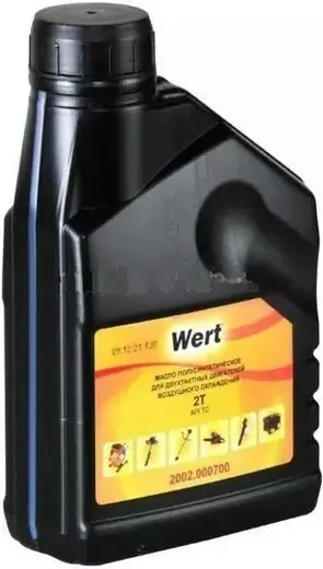 Wert 2T API TC масло полусинтетическое (600 мл)