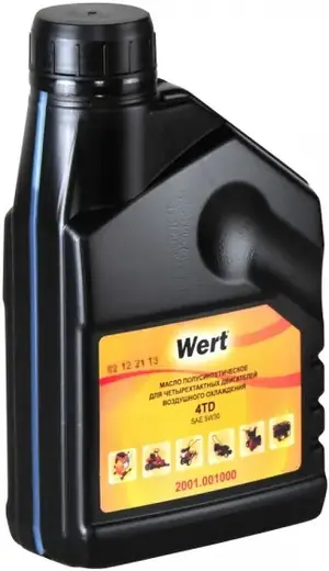 Wert 4TD SAE 5W30 масло полусинтетическое (600 мл)