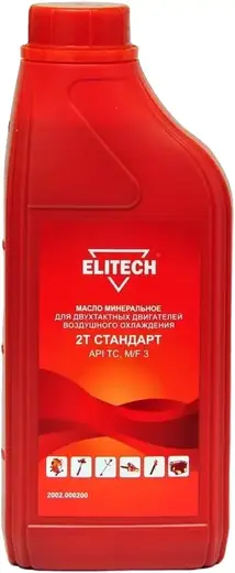 Elitech 2Т Стандарт API TC M/F 3 масло минеральное (1 л)