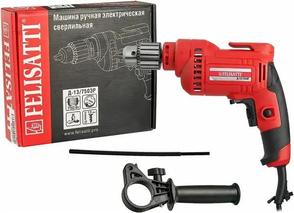 Felisatti Д-13/750ЭР дрель безударная (750 Вт)