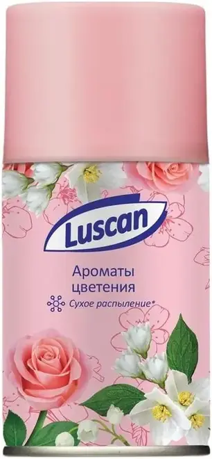 Luscan Ароматы Цветения сменный баллон для автоматического освежителя (250 мл)