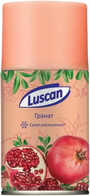 Luscan Гранат сменный баллон для автоматического освежителя (250 мл)