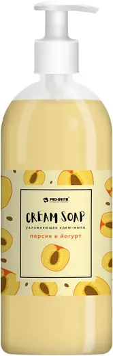 Pro-Brite Персик и Йогурт крем-мыло увлажняющее (1 л)
