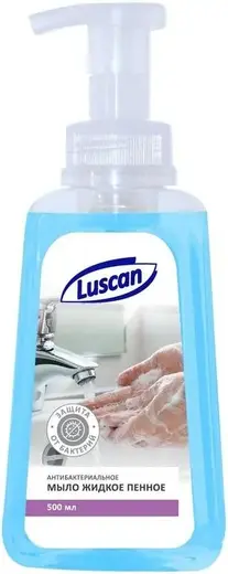 Luscan мыло жидкое пенное антибактериальное (500 мл)