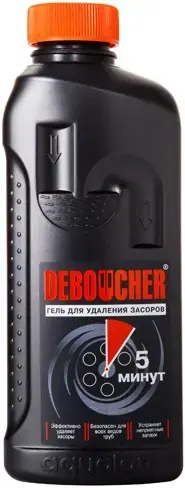 Deboucher 5 Минут гель для удаления засоров (1 л)