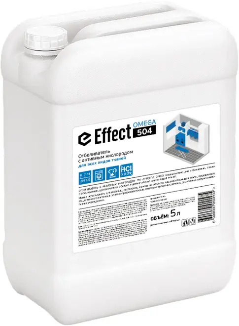 Effect Omega 504 отбеливатель с активным кислородом (5 л)