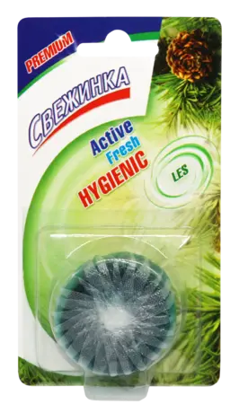 Свежинка Active Fresh Hygienic Les таблетка для сливного бачка (1 таблетка)