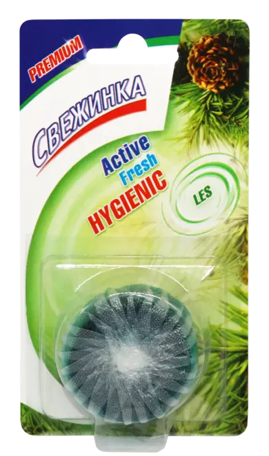 Свежинка Active Fresh Hygienic Les таблетка для сливного бачка (1 таблетка)