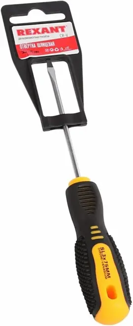 Rexant Kranz Comfort отвертка шлицевая плоская шлицевая (3 * 75 мм)