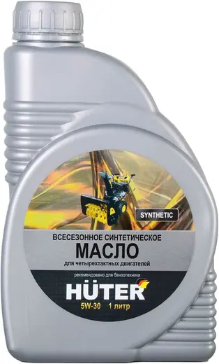 Huter 5W-30 масло синтетическое всесезонное (1 л)