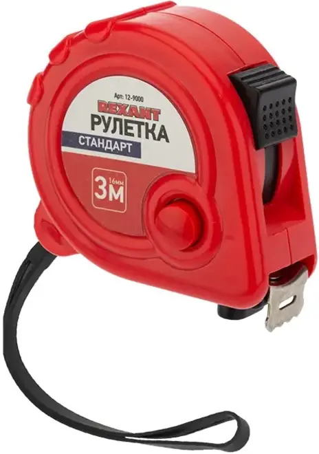 Rexant Kranz Стандарт рулетка измерительная (3 м*16 мм)