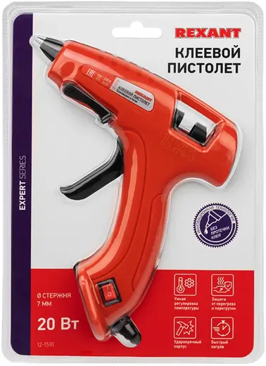 Rexant Эксперт пистолет клеевой (20 Вт)