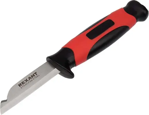 Rexant нож монтажный с чехлом (190 мм)