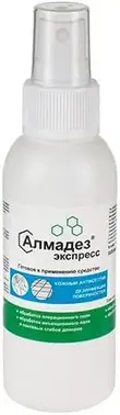 Алмадез Экспресс кожный антисептик готовый раствор (100 мл)