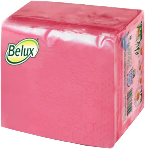 Belux салфетки бумажные (75 салфеток в пачке) розовые
