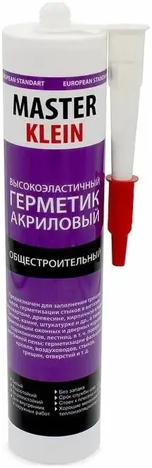 Master Klein Общестроительный герметик акриловый (310 мл)