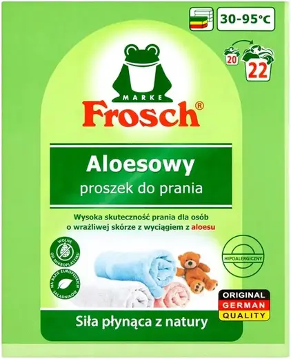 Frosch Aloe Vera стиральный порошок для цветного белья (1.45 кг)