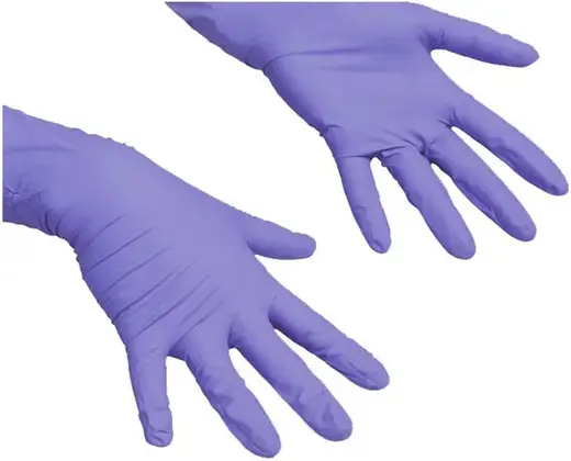 Vileda Professional Lite Tuff перчатки нитриловые одноразовые (S)