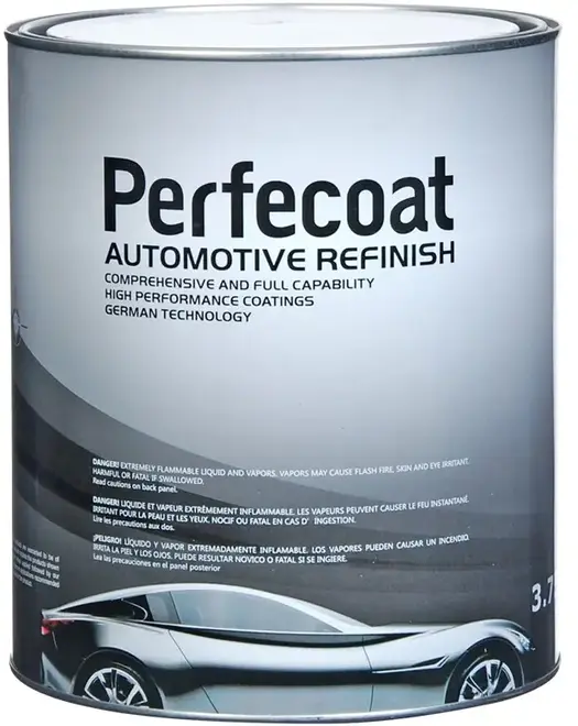 Perfecoat PC 2K эмаль акриловая быстросохнущая (3.75 л) очень черная
