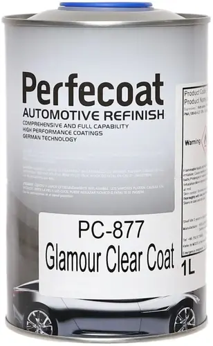 Perfecoat Glamour Clear Coat лак 2-комп высокоэффективный (1 л (компонент А)