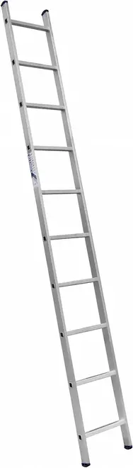 Алюмет H1 лестница алюминиевая односекционная приставная (2.81 м /10 ст)