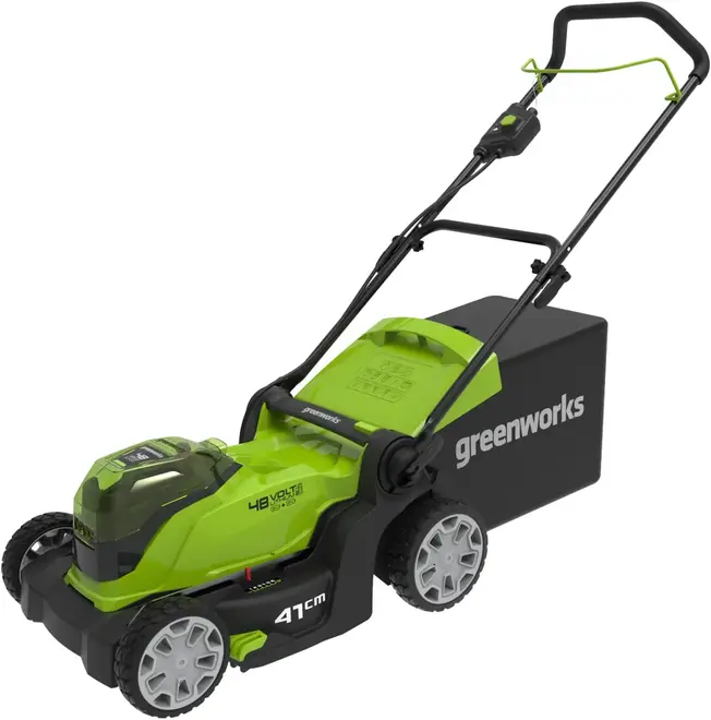 Greenworks G24X2LM41 газонокосилка аккумуляторная (50 л, без АКБ) №2512607