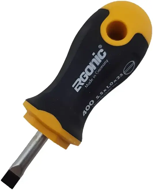 Felo Ergonic Stubby отвертка плоская шлицевая (SL 5.5)