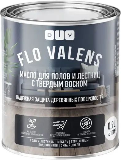 DIV Flo Valens масло для полов и лестниц с твердым воском (900 мл) BL-0001