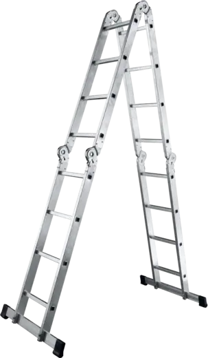 Алюмет TL SP лестница-трансформер шарнирная четырехсекционная (3.52 м /4 * 3 ст)