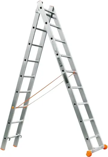 Эйфель Классик лестница раскладная двухсекционная (4.35 м /2 * 9 ст)