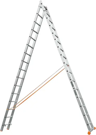 Эйфель Классик лестница раскладная двухсекционная (9.32 м /2 * 18 ст)