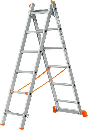 Эйфель Гранит лестница раскладная двухсекционная (2.62 м /2 * 6 ст)