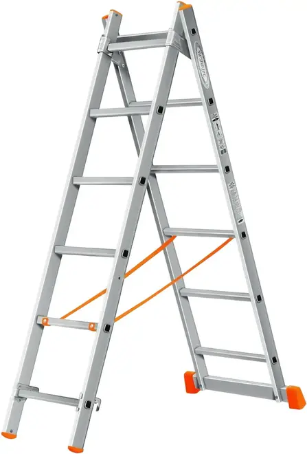 Эйфель Гранит лестница раскладная двухсекционная (2.62 м /2 * 6 ст)