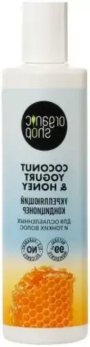 Organic Shop Coconut Yogurt & Honey Укрепляющий кондиционер для ослабленных и тонких волос (280 мл)