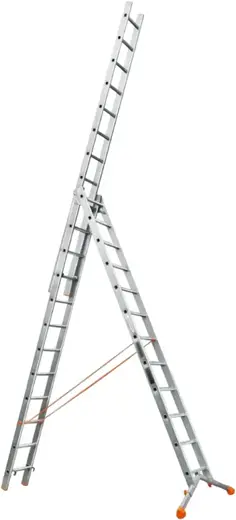 Эйфель Ювелир лестница раскладная трехсекционная (8.56 м /3 * 12 ст)