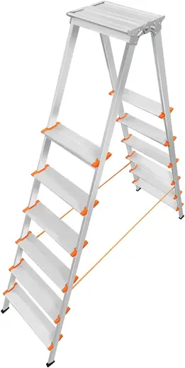 Эйфель Мастер 130 лестница-стремянка двусторонняя (2.45 м /2 * 6 ст)