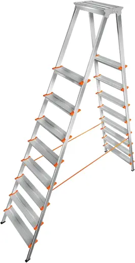 Эйфель Мастер 130 лестница-стремянка двусторонняя (3.1 м /2 * 8 ст)
