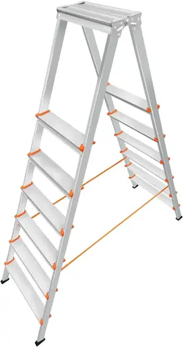 Эйфель Мастер 80 лестница-стремянка двусторонняя (2.1 м /2 * 6 ст)